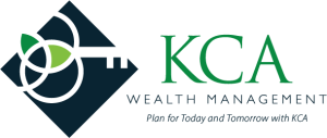 KCA Wealth Management logo with tagline Plan for Today and Tomorrow with KCA