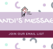 Randi's Message banner image