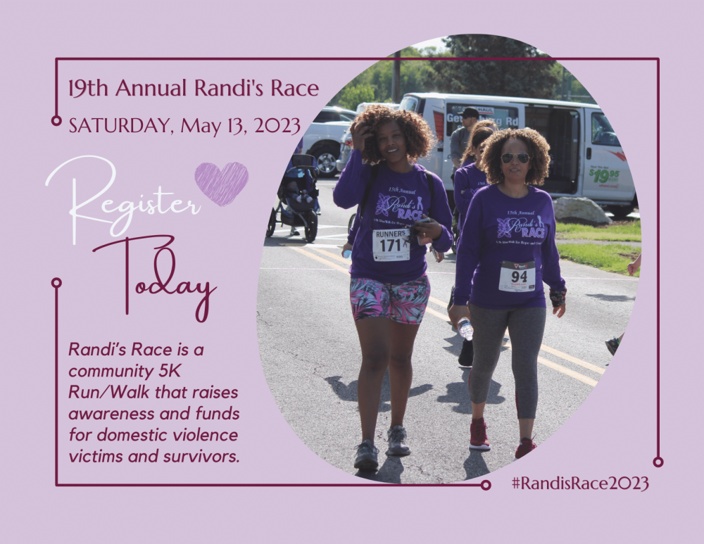 19th Annual Randi's Race Registration Graphic