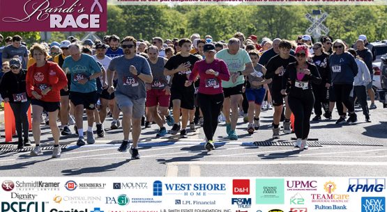 2026 Randi's Race banner with a thank you to our 2025 Sponsors and participants who helped raise over $52,000!