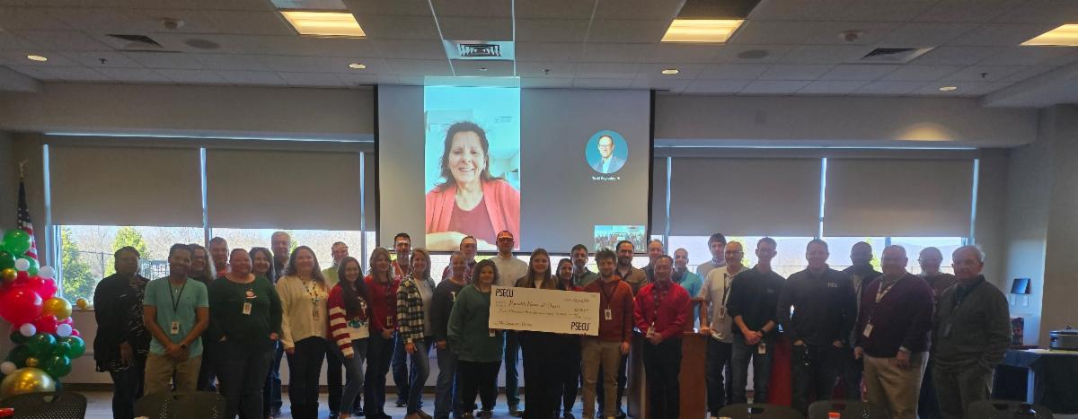 PSECU's annual TechOps Holiday Donation is a tradition started by their IT department to raise money for a charity or non-profit. In previous years they've raised money for children's organizations in PA, and this year they chose Randi's House of Angels to be their recipient.